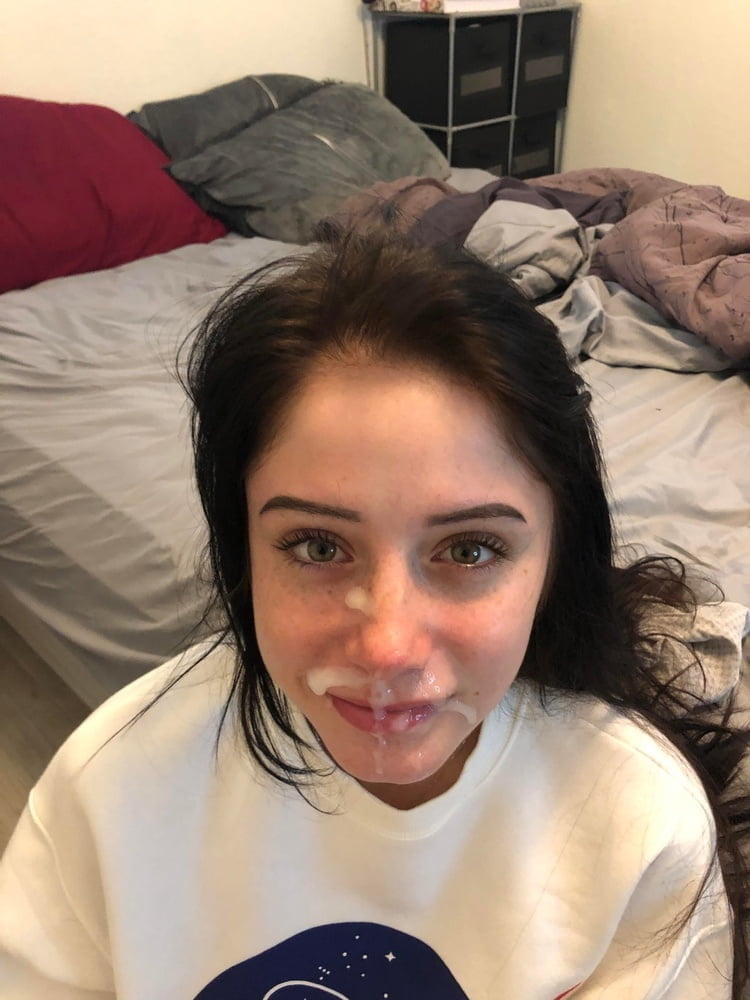 Girlfriend with Cum on her Face
