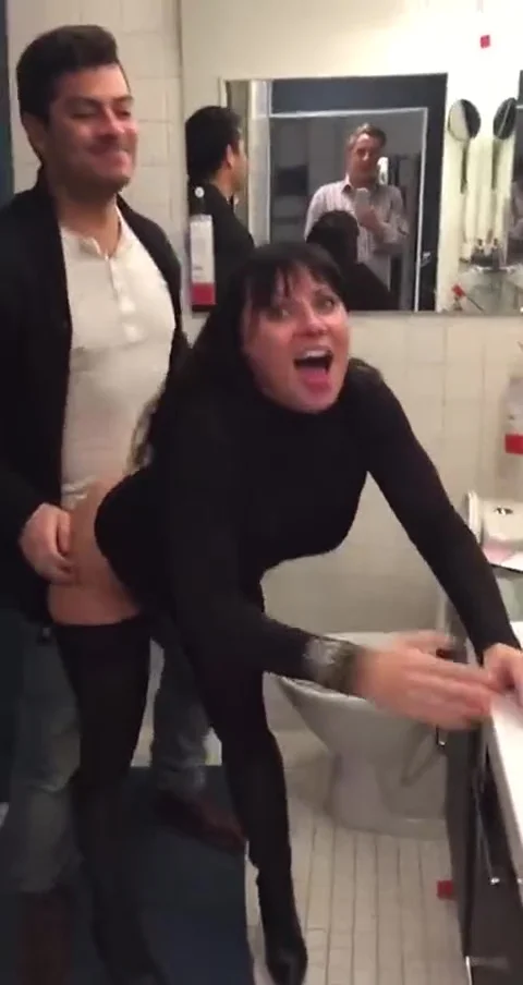Fucking in an IKEA display bathroom VoyeurFlash com 